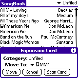 Expansion Card Screen